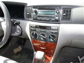2005 TOYOTA COROLLA LE, 1.8L AUTO, COLOR SILVER ,STK Z15935